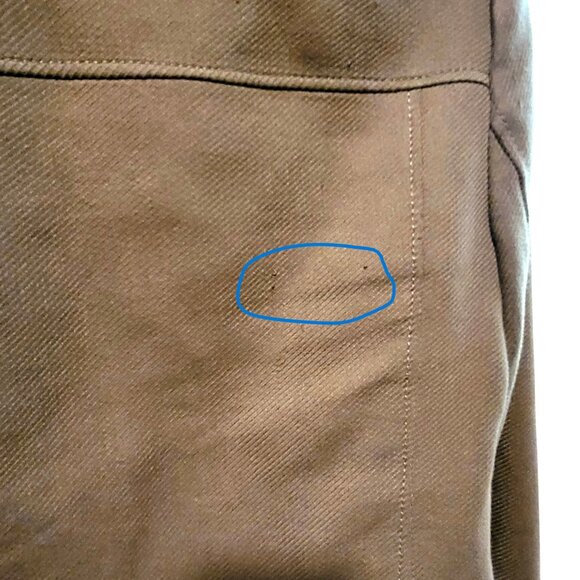 Banana Republic Olive Green Military Peacoat Wool Jacket | Women’s Small | NWOT - Picture 15 of 15